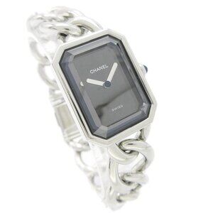Chanel Premiere Ladies Quartz Watch #L V.M.63364 Silver Stainless Steel 57987